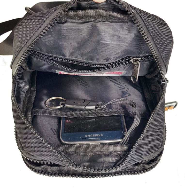 Рюкзак с одной лямкой LEASTAT 9010 чёрный Рюкзак с одной лямкой LEASTAT 9010 чёрный