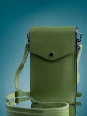 Сумка женская для телефона 5509 apple green