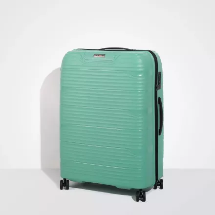 Чемодан Eberhart Wave 46W-022 полипропилен 4 колеса зелёный