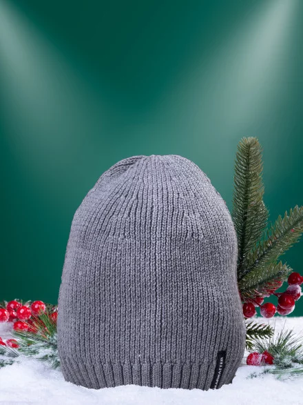 Шапка мужская 13152 MARHATTER сер.меланж(57-59) Шапка мужская 13152 MARHATTER сер.меланж(57-59)
