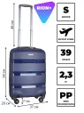 Чемодан для ручной клади из полипропилена Rion+, 460 18" Чемодан для ручной клади из полипропилена Rion+, 460 18"