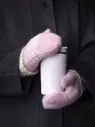 Варежки женские Корона 3046 розовые Варежки женские Корона 3046 розовые