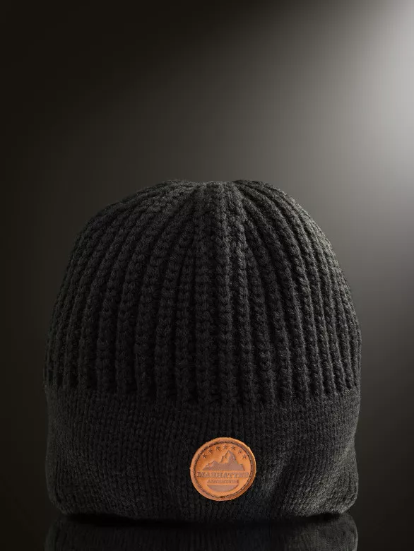 Ушанка мужская 12770 MARHATTER чёрный (57-59)