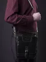 Сумка мужская Baggins 1074 черная друид Сумка мужская Baggins 1074 черная друид