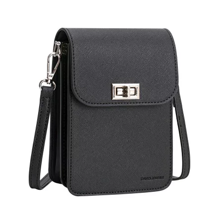 Сумка женская David Jones 6968 black Сумка женская David Jones 6968 black
