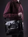 Сумка мужская Baggins 1015 черная пул ап(портфель) Сумка мужская Baggins 1015 черная пул ап(портфель)