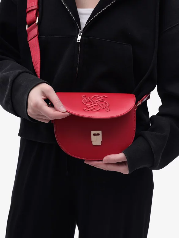 Сумка женская David Jones 7465 lipstick red