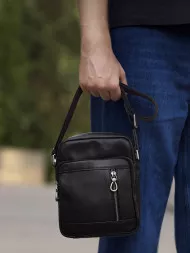 Сумка мужская Baggins 8028 чёрная