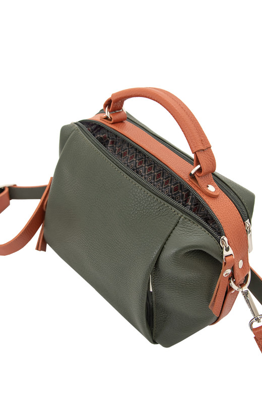 Сумка женская Protege, Ц-556 хаки/кэмел флотер