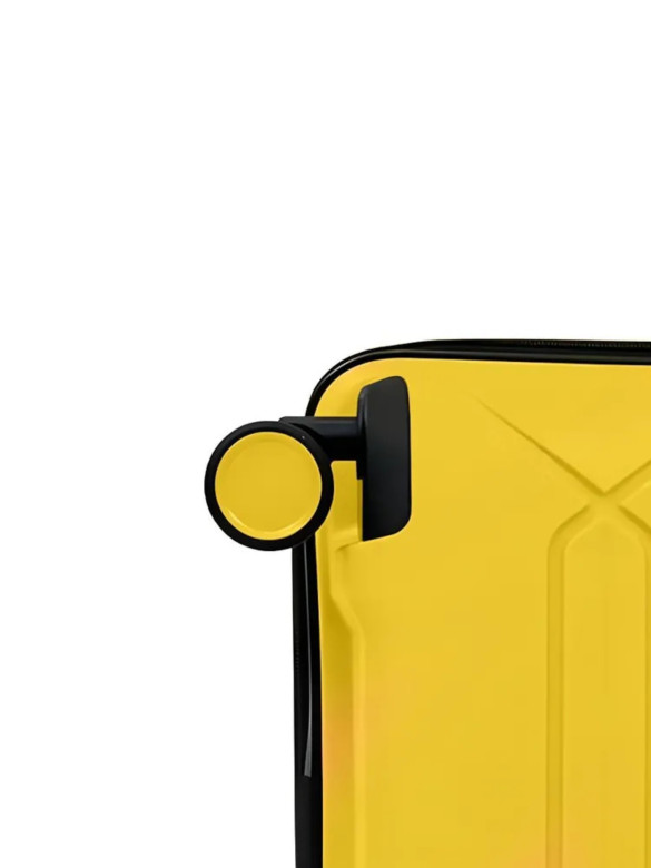 Чемодан L'Case, Miami  без расширения жёлтый 