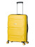 Чемодан L'Case, Miami  без расширения жёлтый 