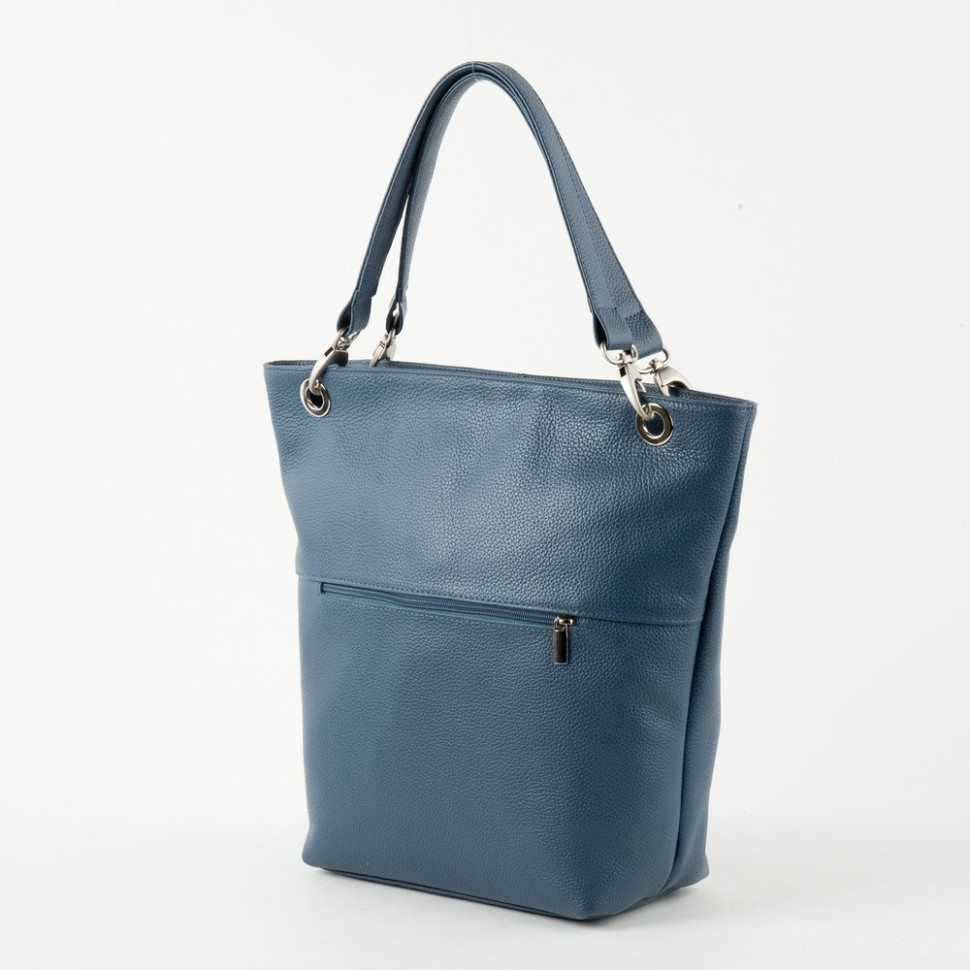 Сумка женская Модерато 02/1 светло-серая флотер