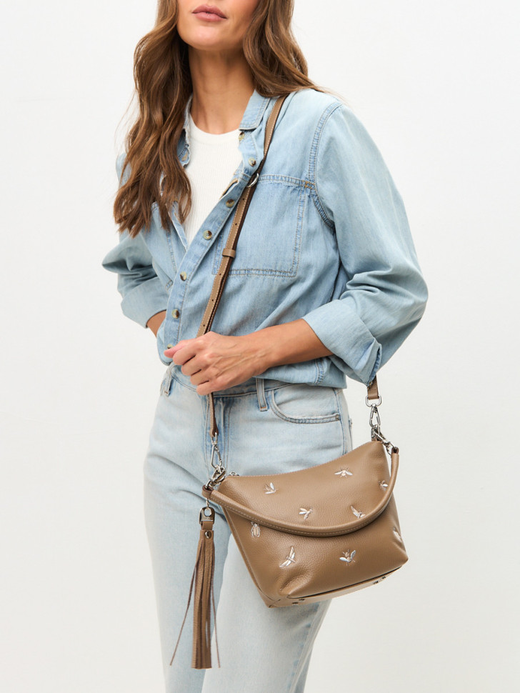 Сумка Curanni 2420 дольче тауп