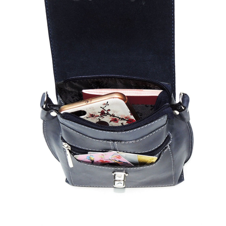 Сумка женская Natalia Kalinovskaya, С76т "Алена" синяя Сумка женская Natalia Kalinovskaya, С76т "Алена" синяя