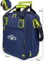 Сумка для ручной клади с колёсами TsV 463.32 РК синяя (Северный Ветер и Smartavia) Сумка для ручной клади с колёсами TsV 463.32 РК синяя (Северный Ветер и Smartavia)