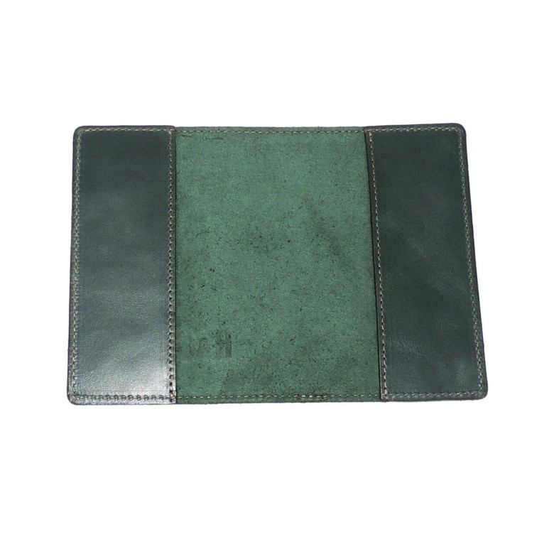 Обложка для паспорта Natalia Kalinovskaya Оп-63 птица зелёная