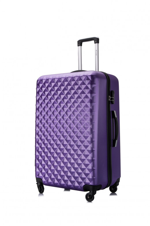 Чемодан L'Case, BCP-12-02 Phatthaya фиолетовый 24"