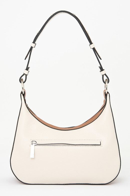 Сумка женская Protege Ц-511 белый/коричневый флотер