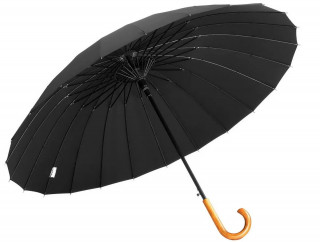 Зонт-трость мужской Universal A0029, 24 спицы, ручка крюк дерево