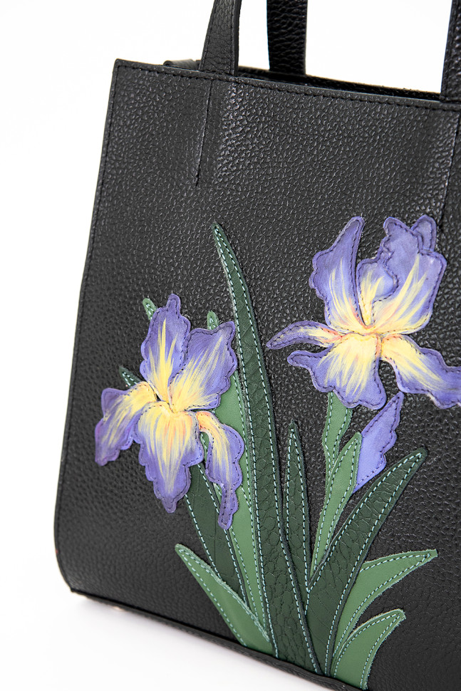 Сумка Protege ДС-554-321 "Ирисы" черный флотер Сумка Protege ДС-554-321 "Ирисы" черный флотер