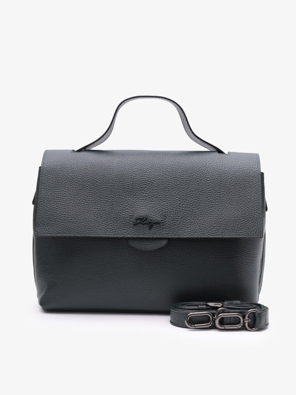 Сумка женская Karya 2447 тёмно-зелёная