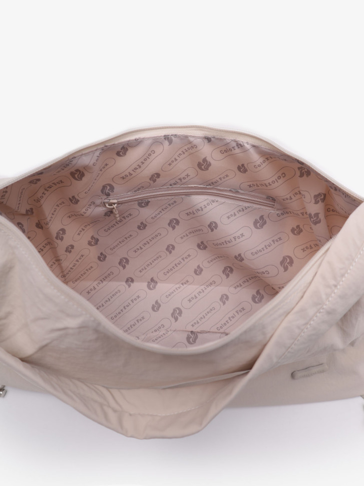 Сумка женская Colorful Fox Б 812 бежевая Сумка женская Colorful Fox Б 812 бежевая