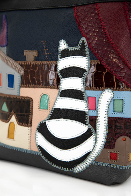 Сумка Protege ДС-528-305 "Окно ночь" черный флотер Сумка Protege ДС-528-305 "Окно ночь" черный флотер