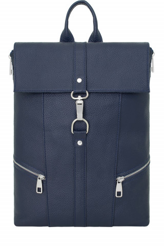 Рюкзак женский кожаный Protege, Ц-264 синий флотер