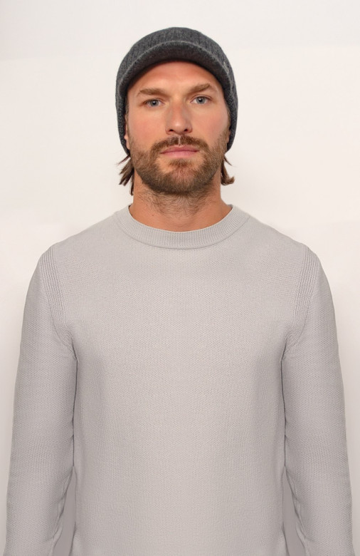 Мужское кепи 12331 MARHATTER чёрное/серое