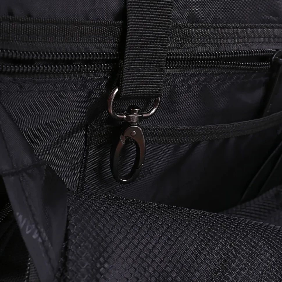 Мужская сумка раздвижная из текстиля Numanni 882 чёрная Мужская сумка раздвижная из текстиля Numanni 882 чёрная