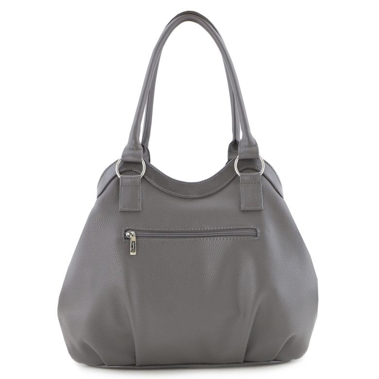 Сумка Оливи, 260 серая/серебристая