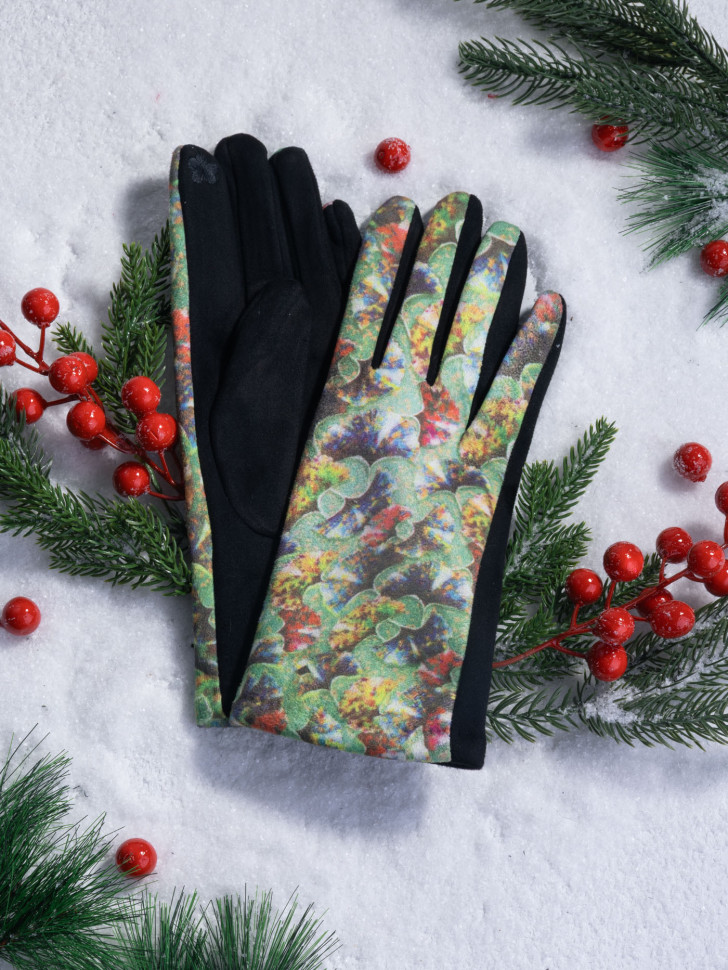 Перчатки женские Ангел 111-30 цветочные поля Перчатки женские Ангел 111-30 цветочные поля