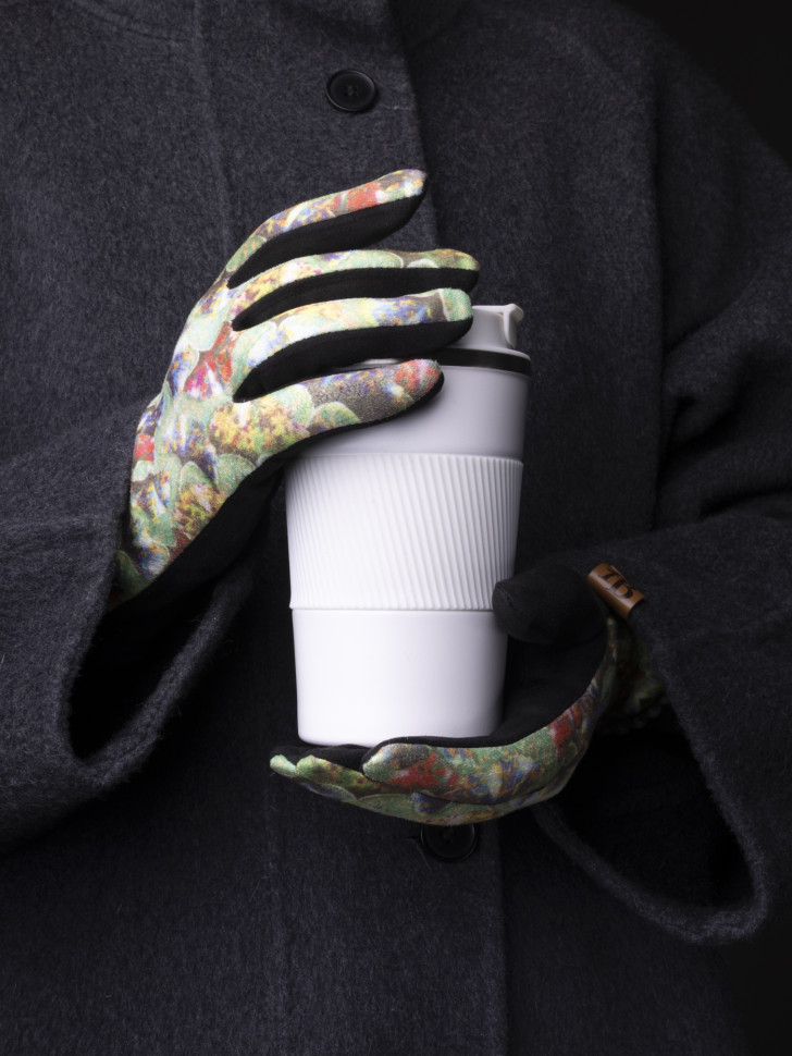 Перчатки женские Ангел 111-30 цветочные поля Перчатки женские Ангел 111-30 цветочные поля