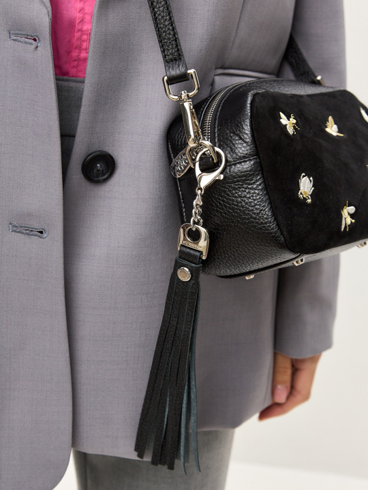 Сумка Curanni 2573 дольче замша черный Сумка Curanni 2573 дольче замша черный