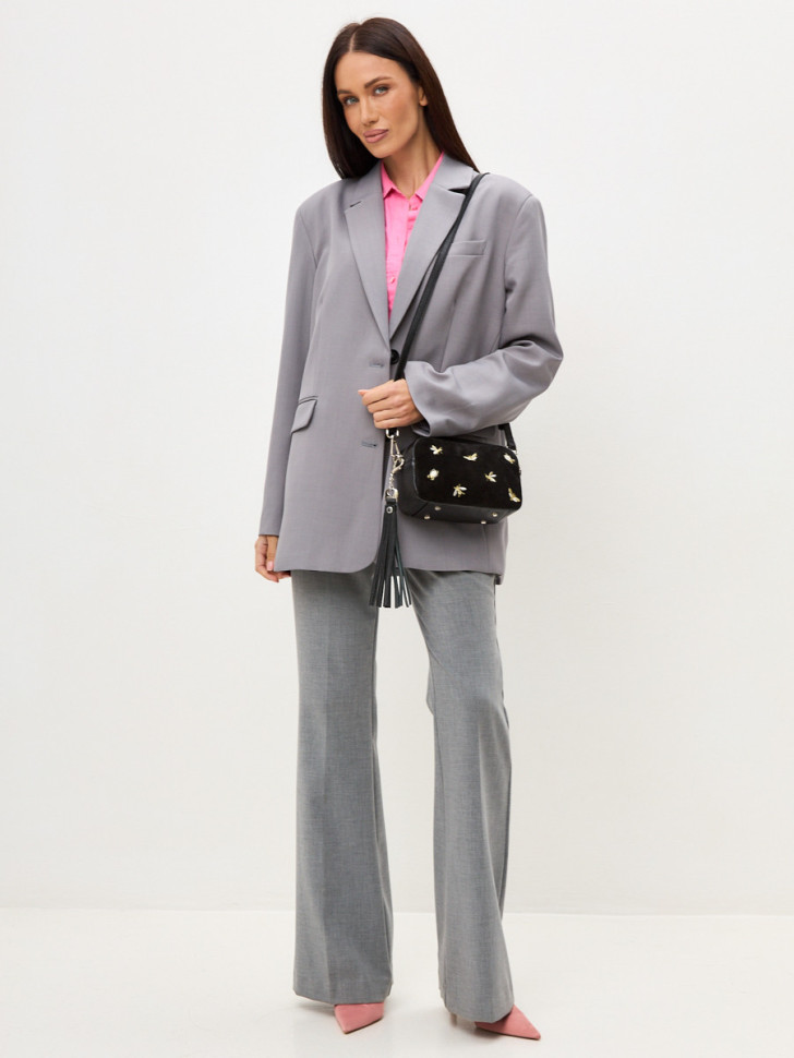 Сумка Curanni 2573 дольче замша черный Сумка Curanni 2573 дольче замша черный