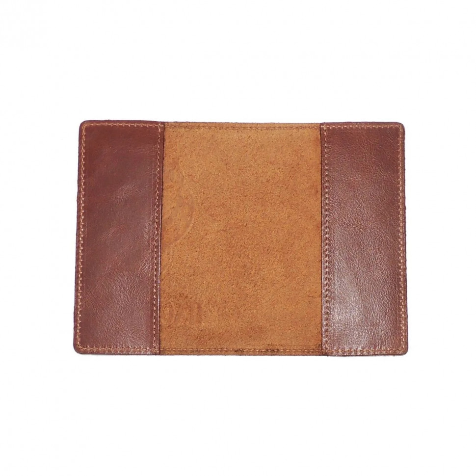 Обложка для паспорта Natalia Kalinovskaya Ом-60 медведь рыжая Обложка для паспорта Natalia Kalinovskaya Ом-60 медведь рыжая