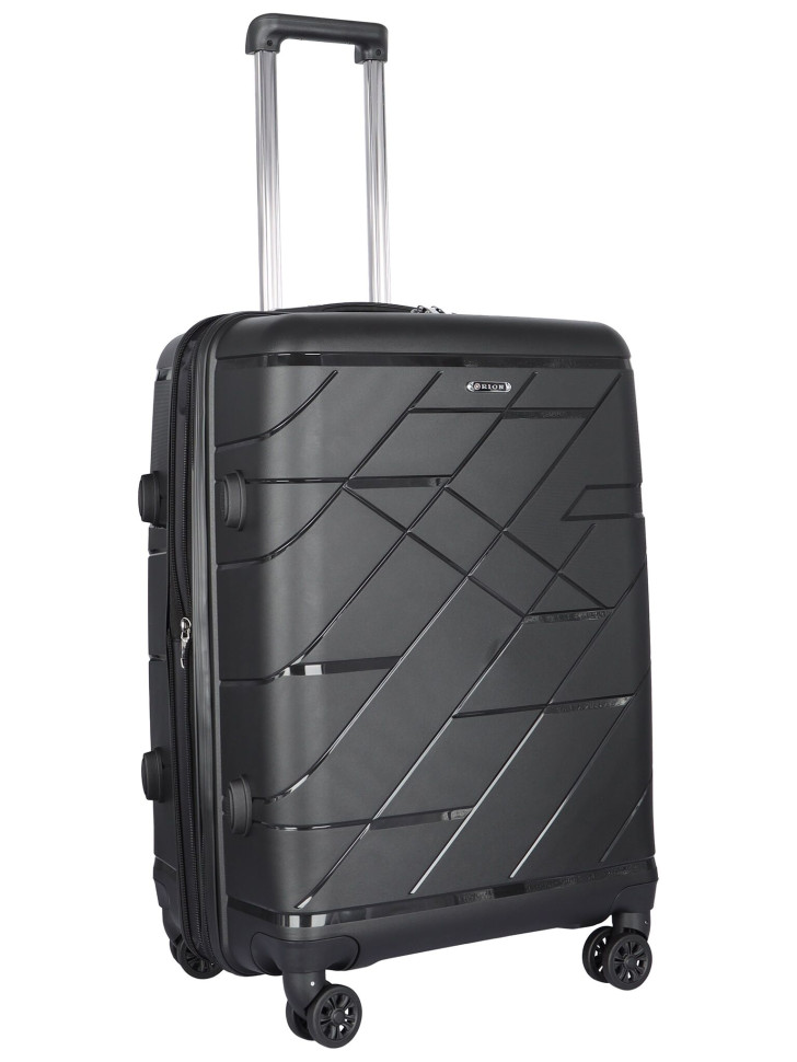 Чемодан RION+ 464 черный 24"