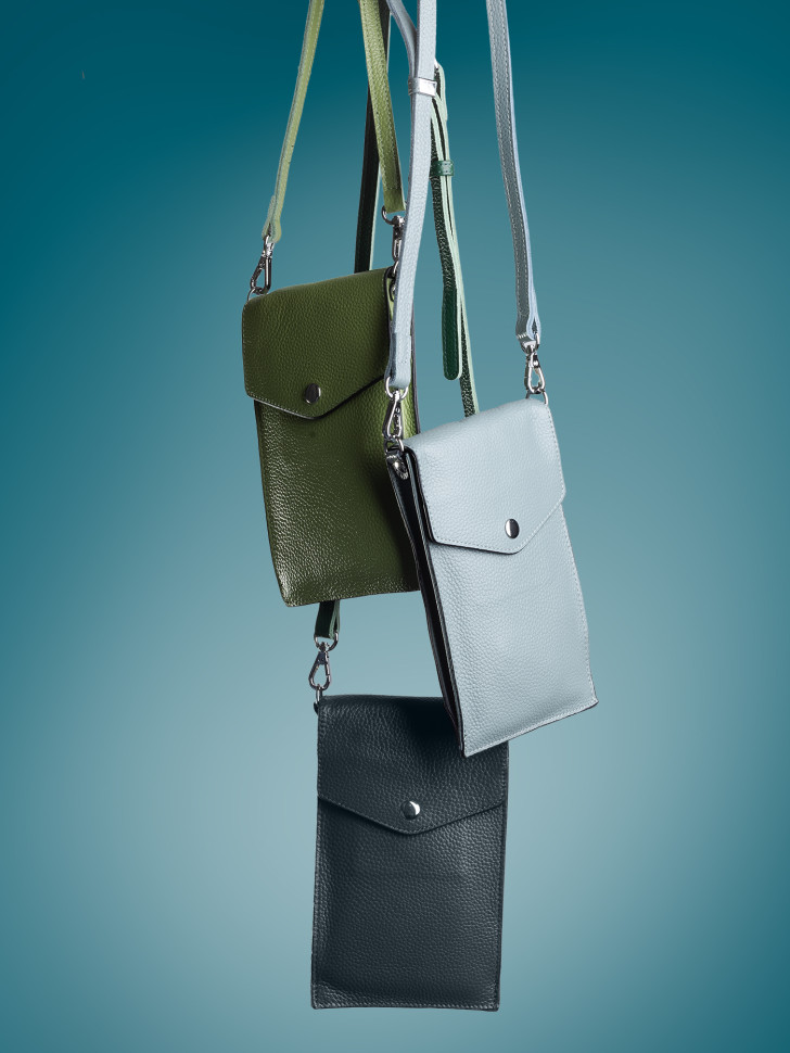 Сумка женская для телефона 5509 d.green Сумка женская для телефона 5509 d.green