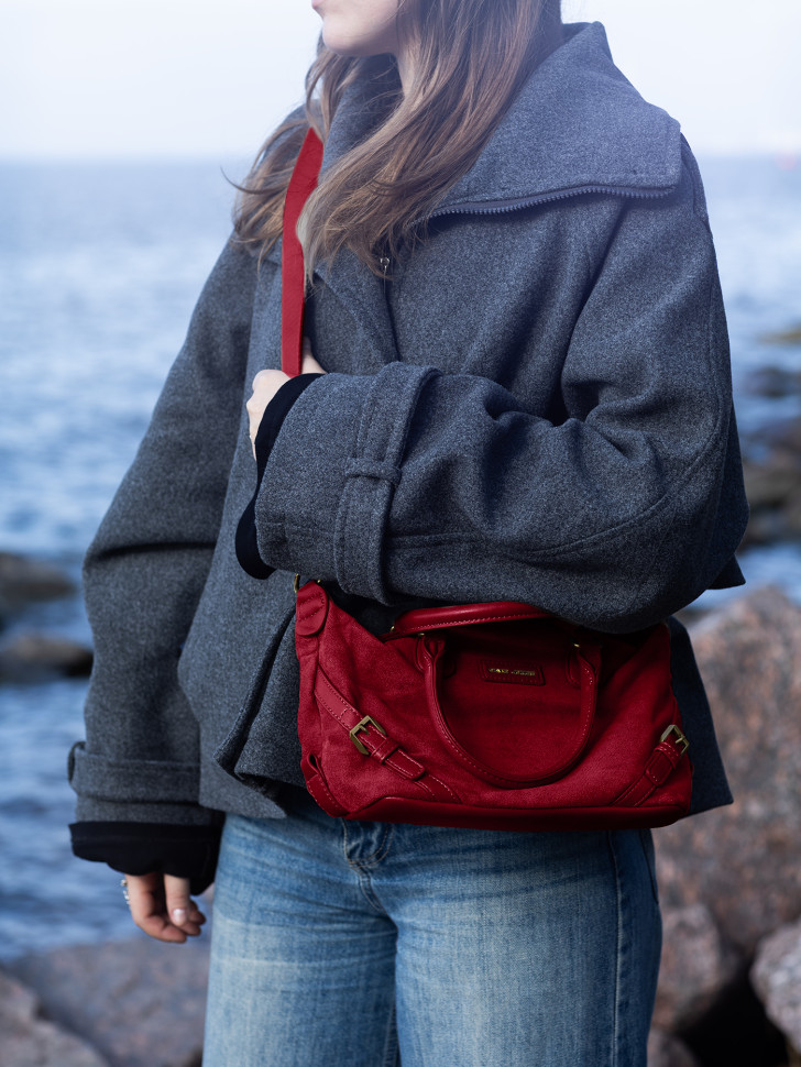 Сумка женская David Jones 7644 windsor wine