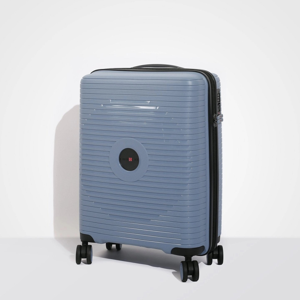 Чемодан Eberhart Eagle 50E-032 4 колеса серо-голубой Чемодан Eberhart Eagle 50E-032 4 колеса серо-голубой