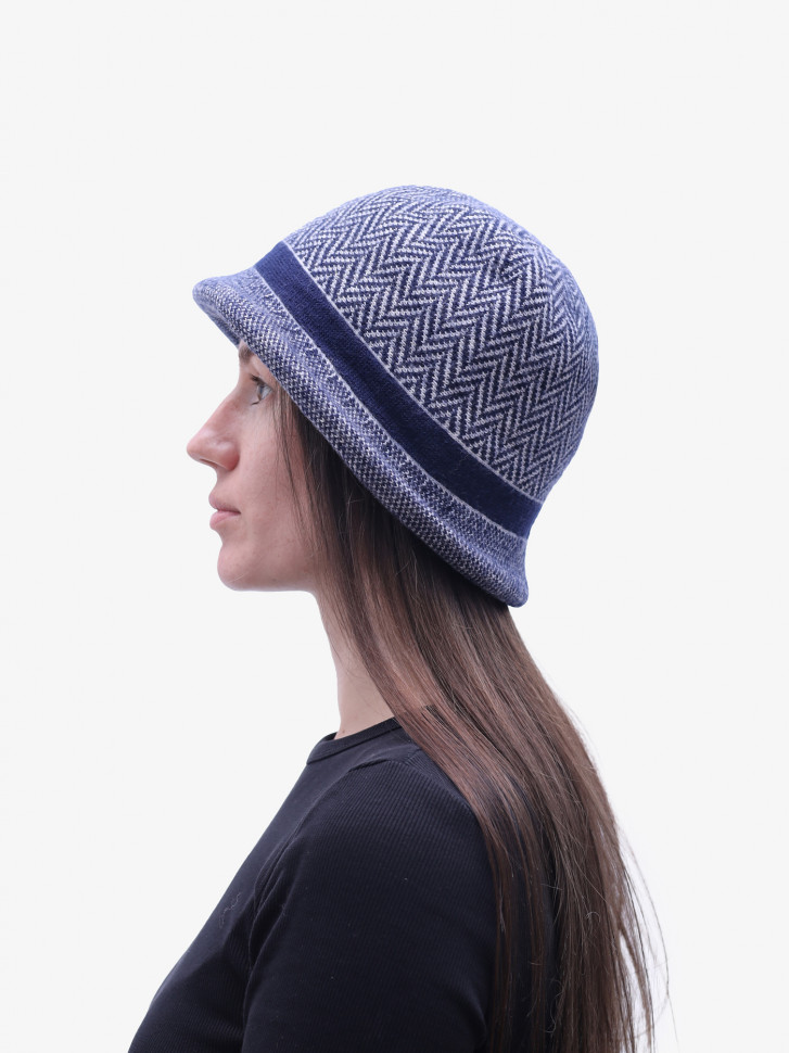 Шляпа Stigler 27-236 темно-синий/белый Шляпа Stigler 27-236 темно-синий/белый