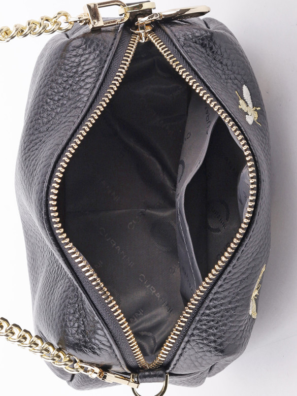 Сумка Curanni 2568 дольче черный пчела Сумка Curanni 2568 дольче черный пчела