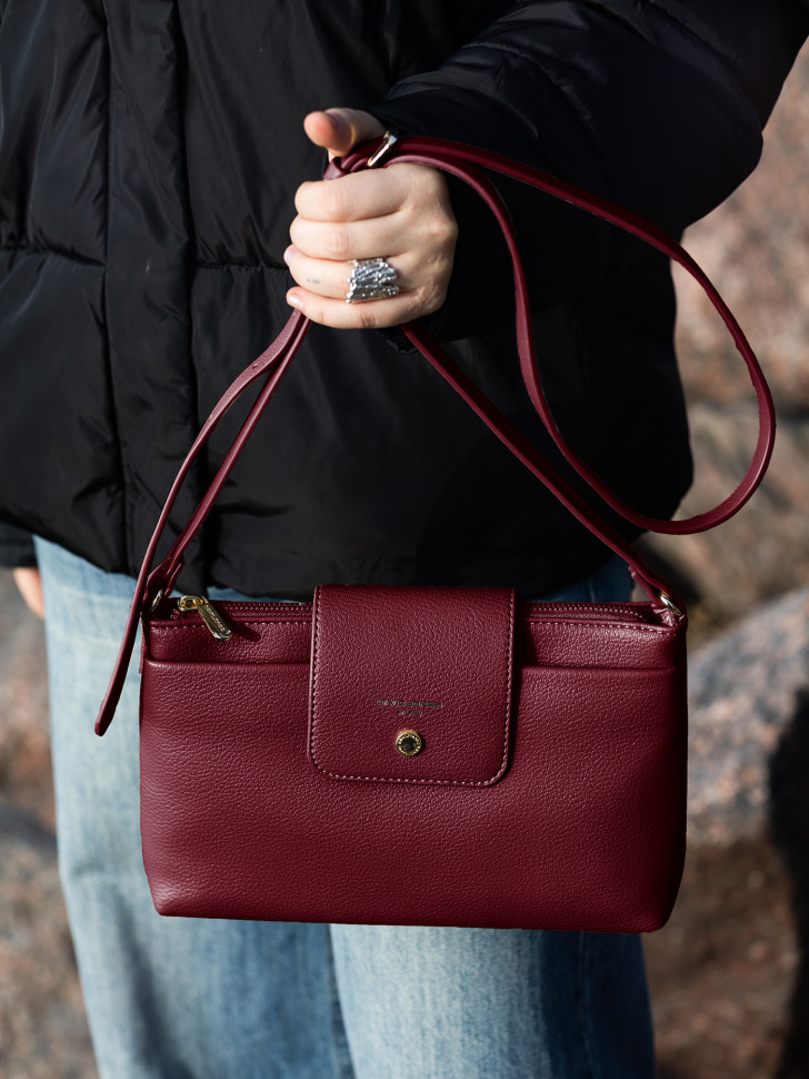 Сумка женская David Jones 7829 windsor wine Сумка женская David Jones 7829 windsor wine