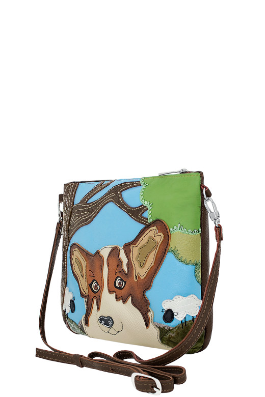 Сумка Protege ДС-261-183 "Корги" мокко