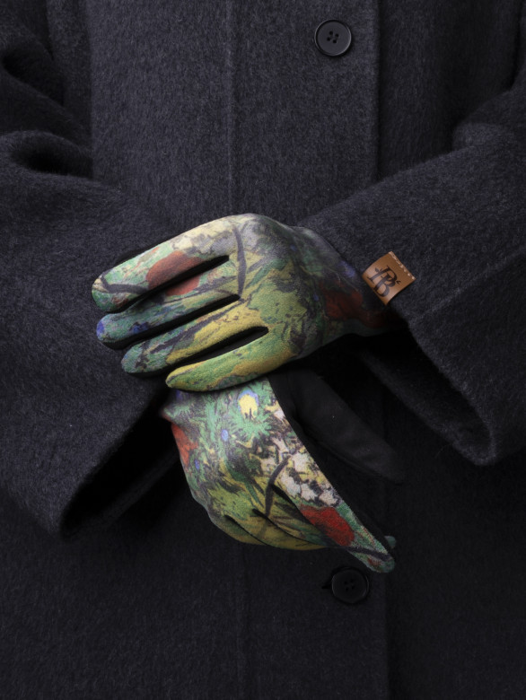 Перчатки женские Ангел 111-27 ваза с цветами