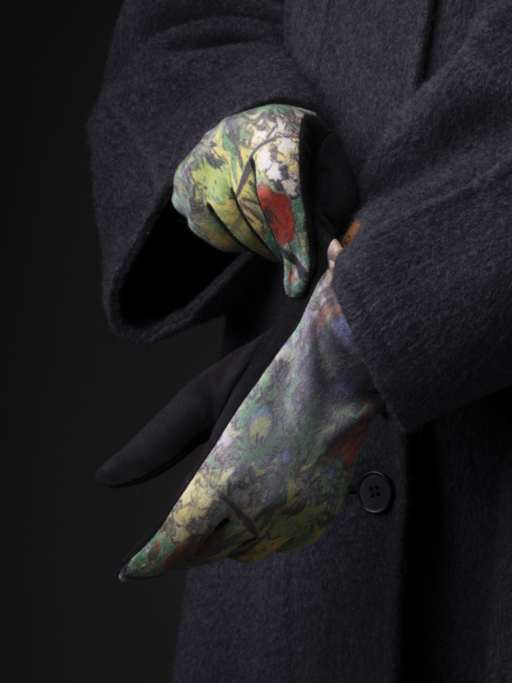 Перчатки женские Ангел 111-27 ваза с цветами