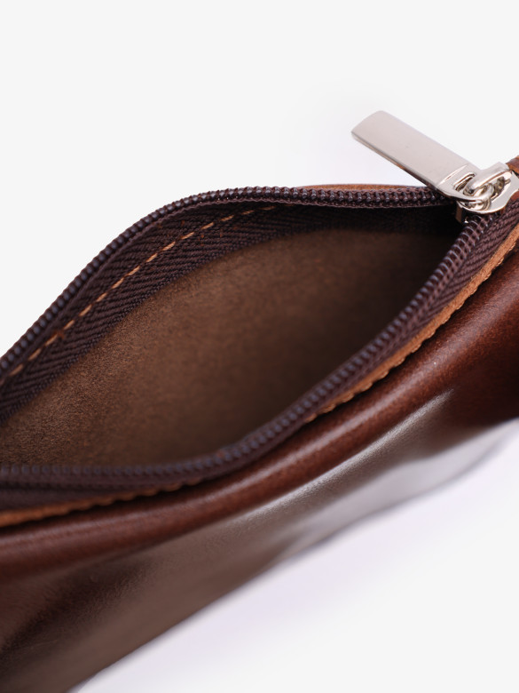 Картхолдер-монетница П-801-1926 светло-коричневый