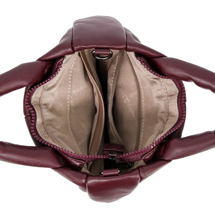 Сумка женская David Jones 7107 bordeaux