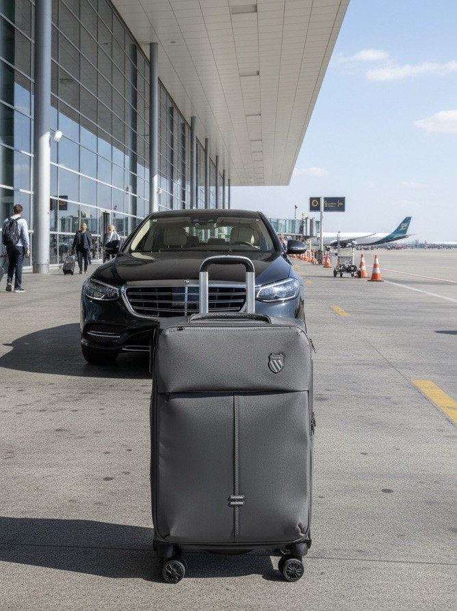 Чемодан из текстиля Kong LV 5901  4 колеса