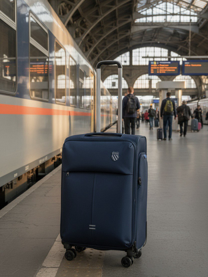 Чемодан из текстиля Kong LV 5901  4 колеса